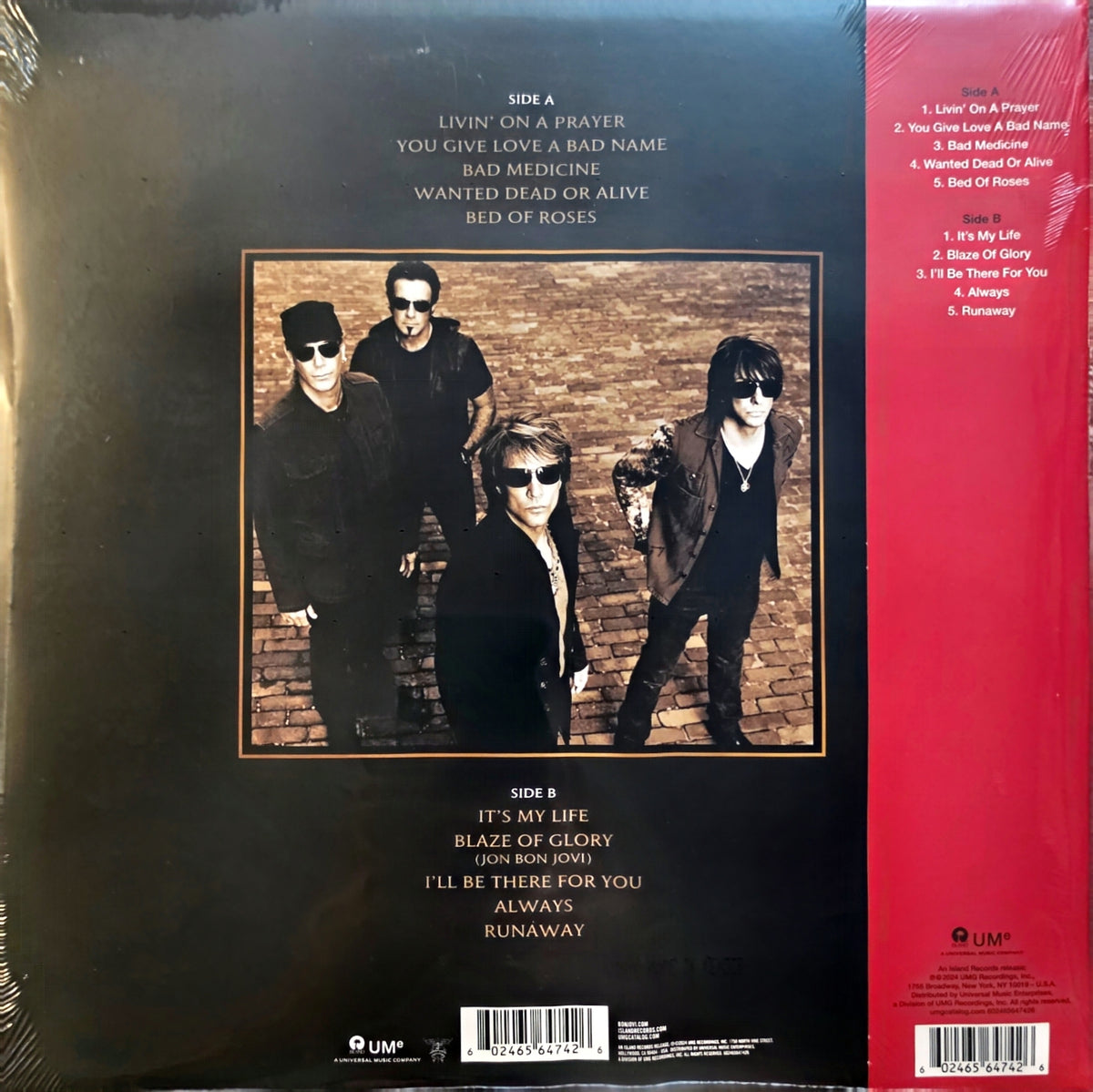 Bon Jovi – Greatest Hits (new)(2024 Pressing)