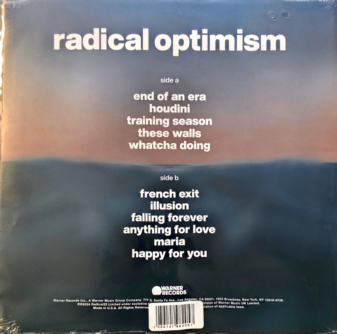 Dua Lipa – Radical Optimism (new)(2024 Pressing)