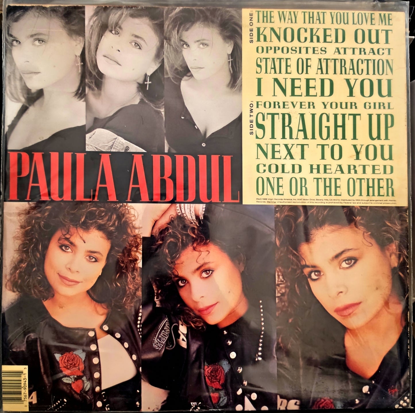 Paula Abdul – Forever Your Girl (used)(1988 Pressing)