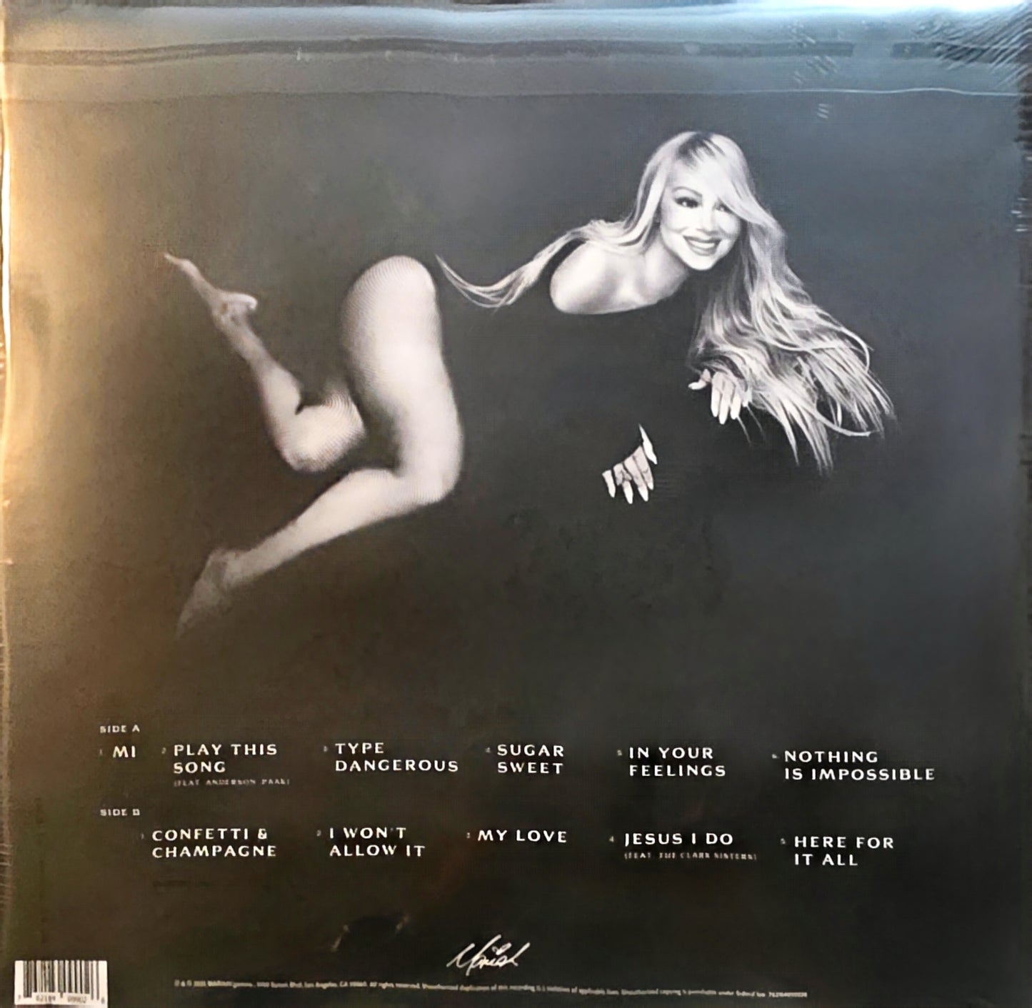 Mariah Carey – Here For It All (new)(2025 Pressing)