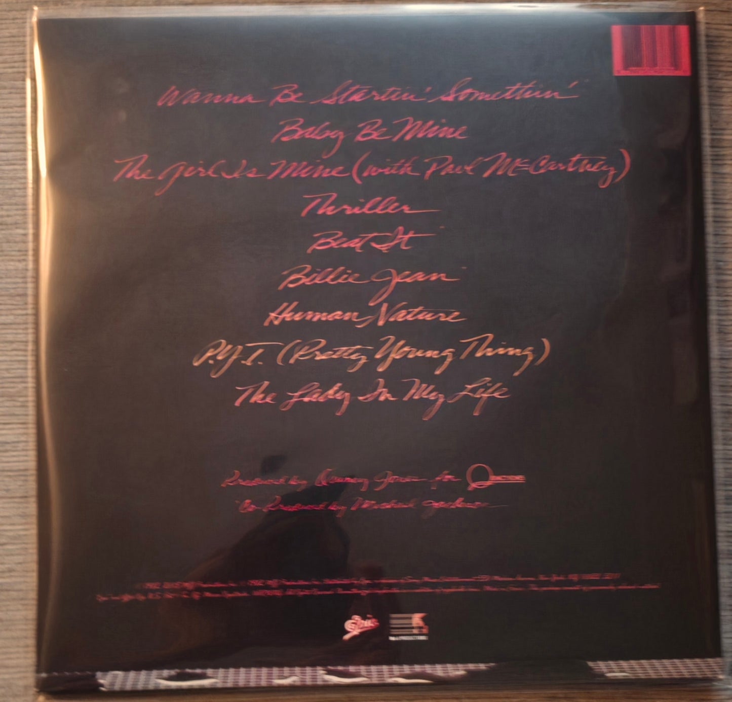 Michael Jackson – Thriller (used)(2019 Pressing)