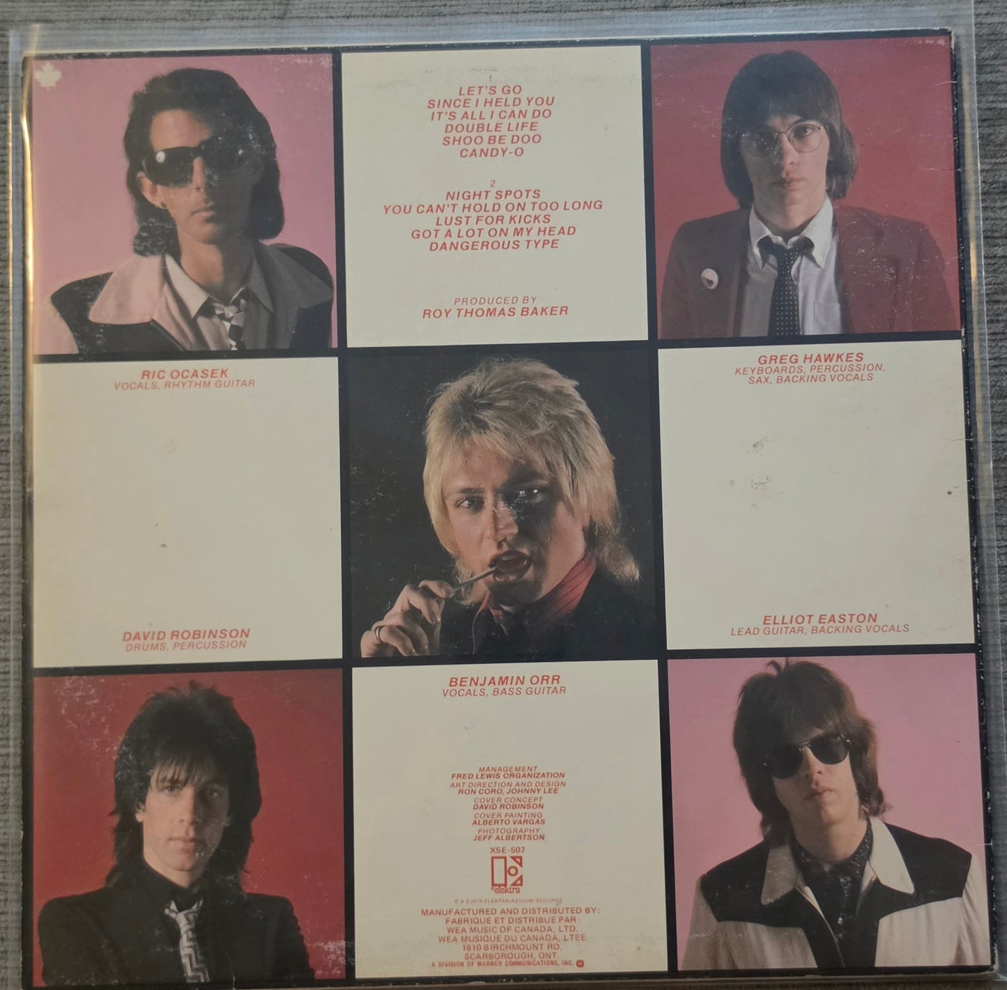 The Cars – Candy-O (used)(1979 Pressing)