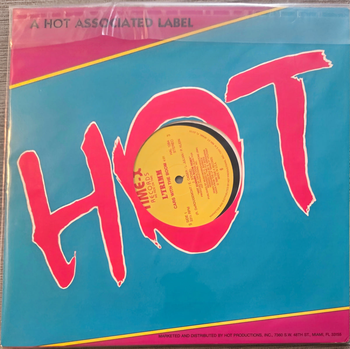 L'Trimm – Cars With The Boom (used)(1988 Pressing)