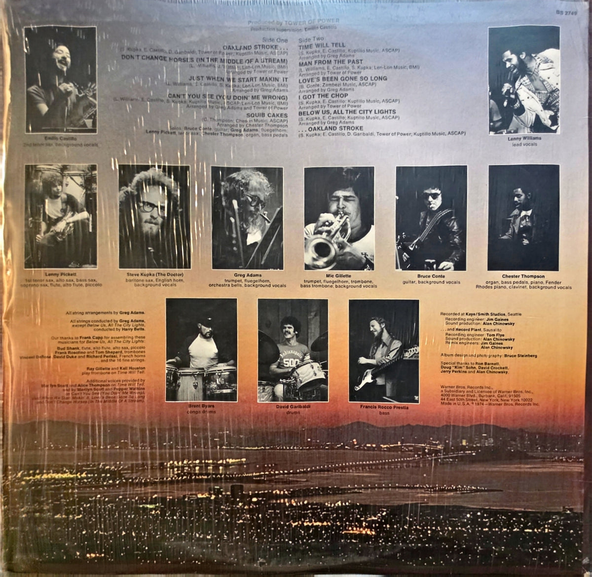 Tower Of Power – Back To Oakland (used)(1974 Pressing)