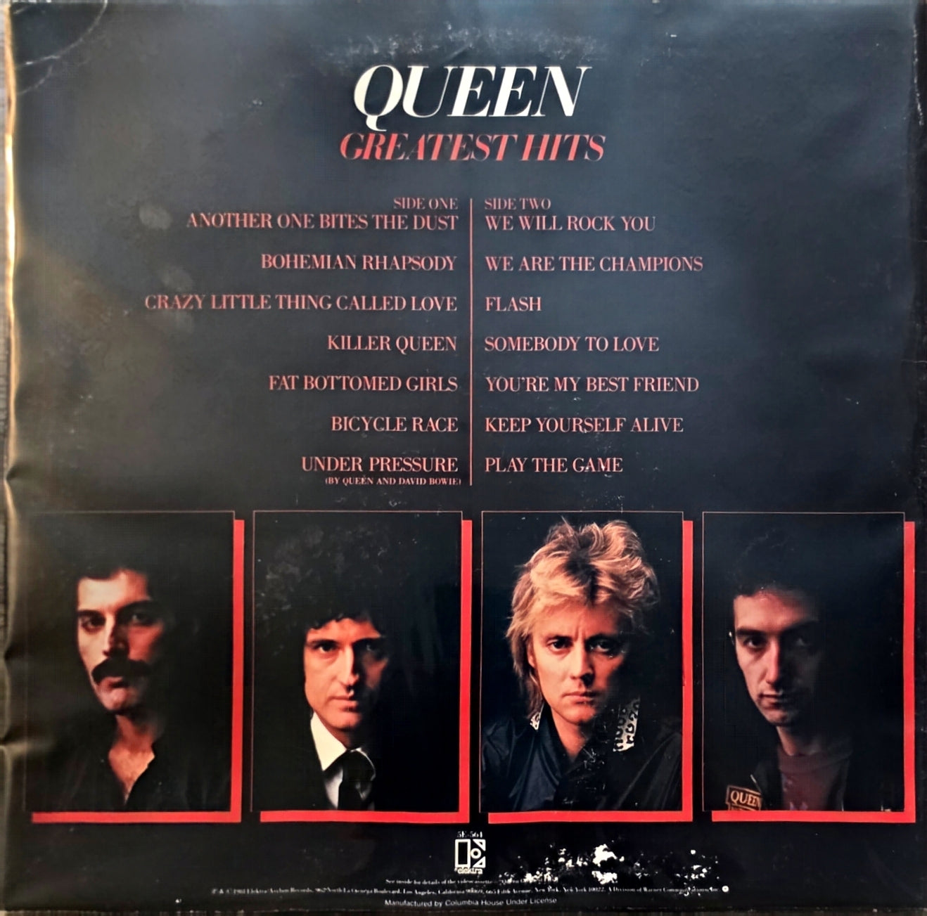Queen – Greatest Hits (used)(1981 Pressing)