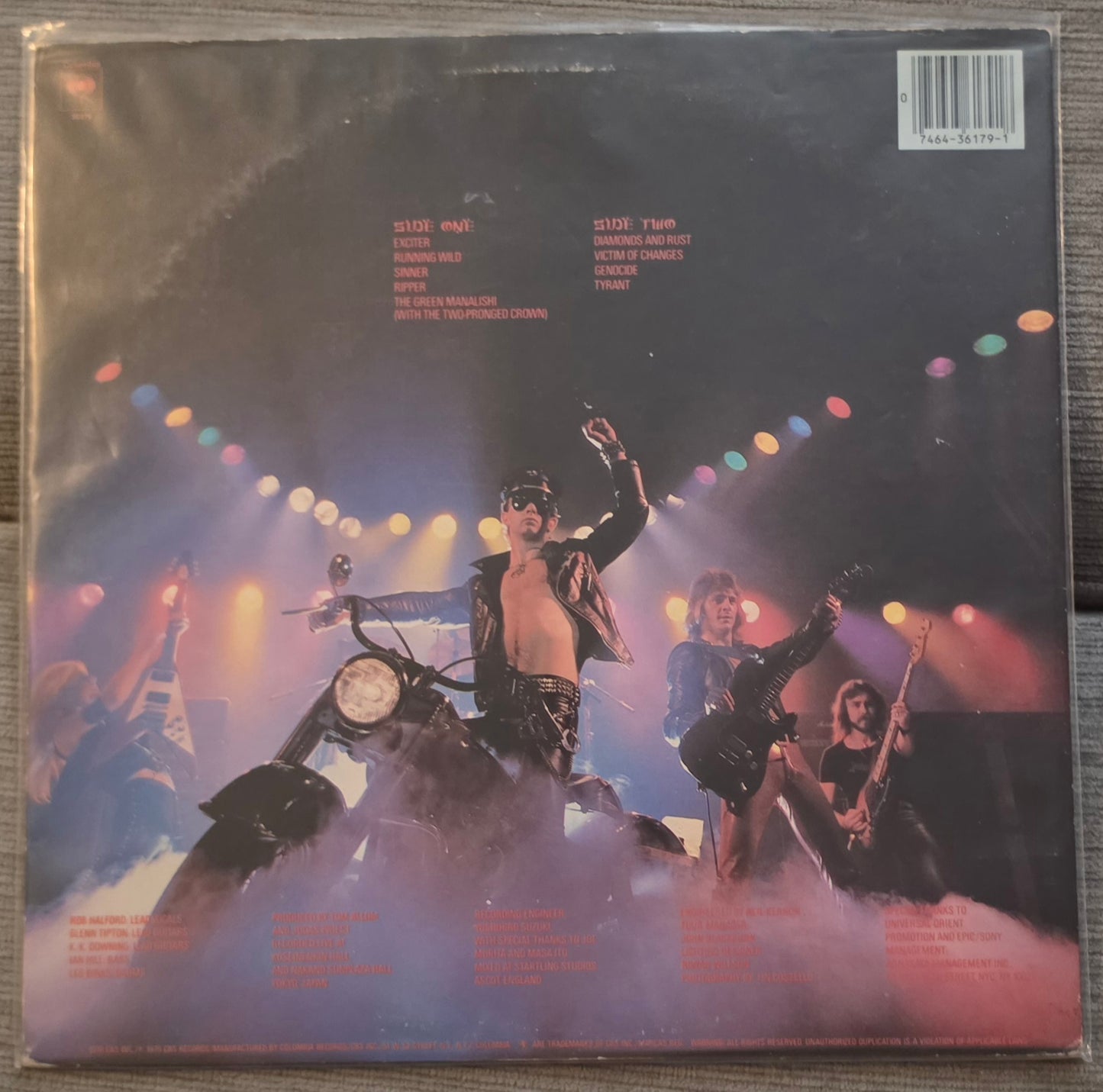 Judas Priest – Unleashed In The East (Live In Japan) (used)(1979 Pressing)