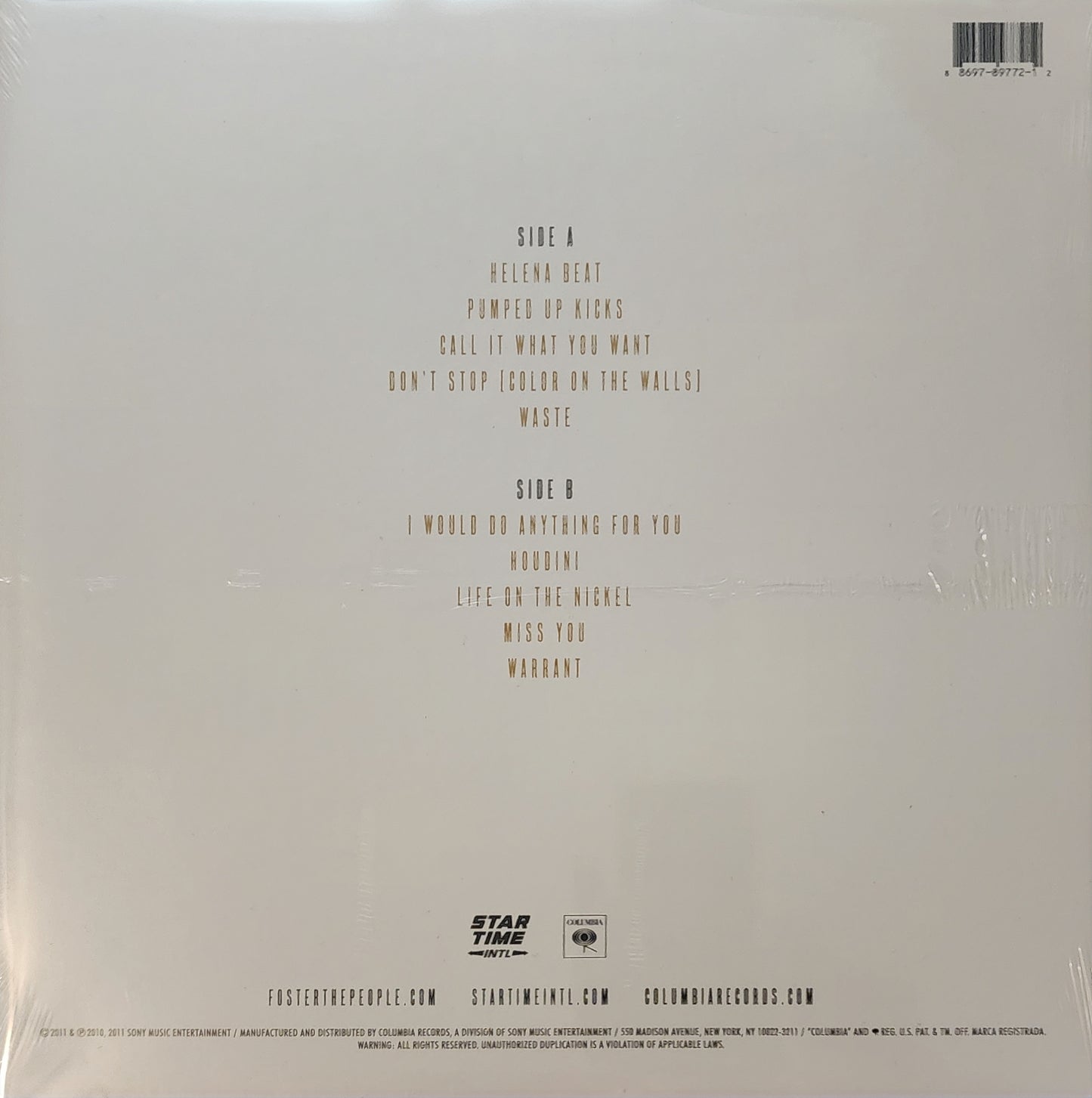 Foster The People – Torches (new)(1st Pressing 2011)