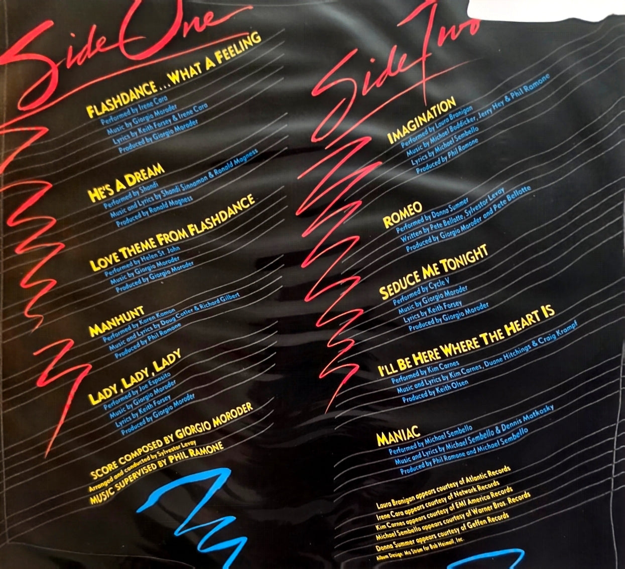 Flashdance (Original Soundtrack)(used)(1983 Japanese Pressing)