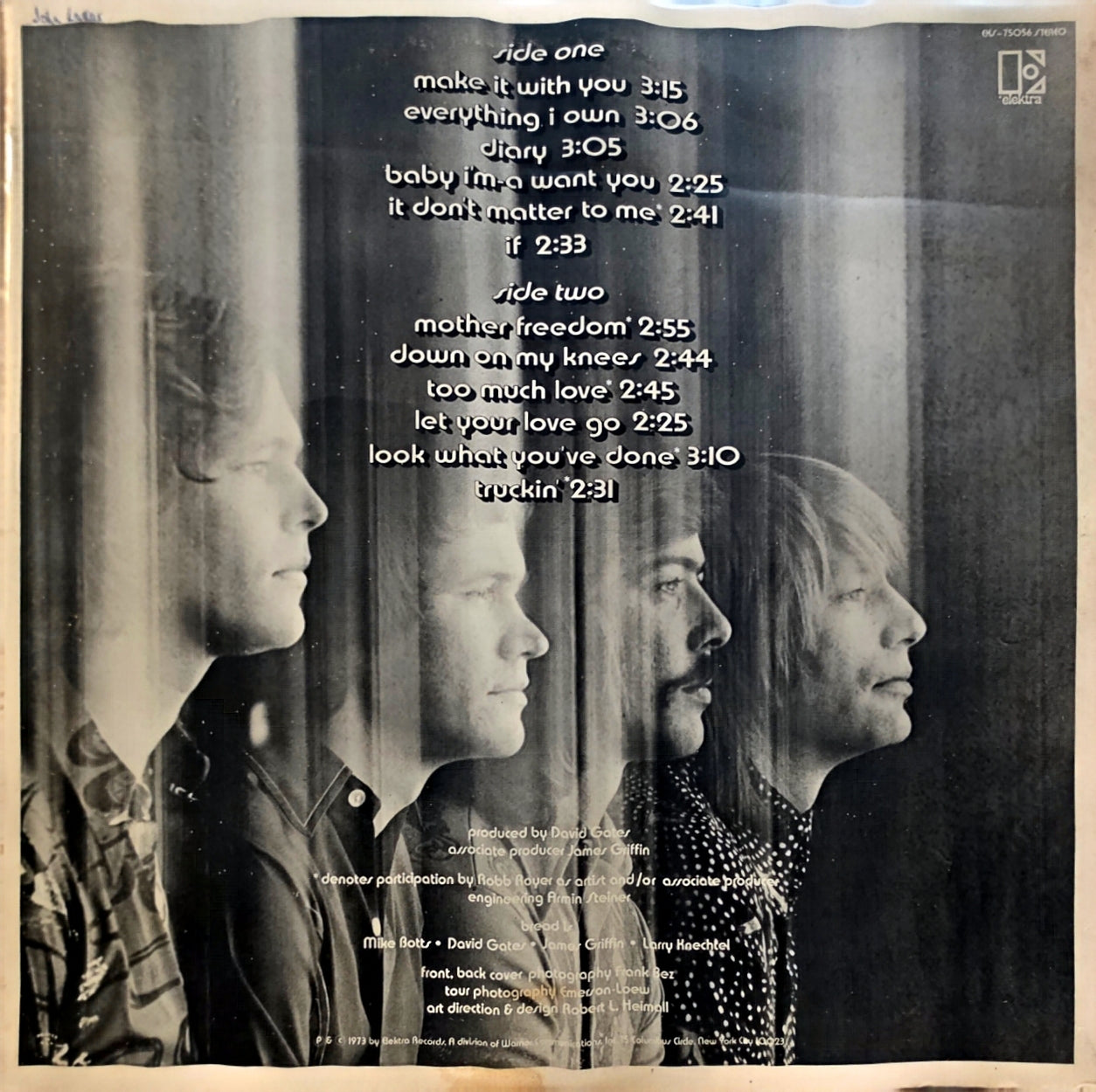 Bread – The Best Of Bread (used)(1975 Pressing)