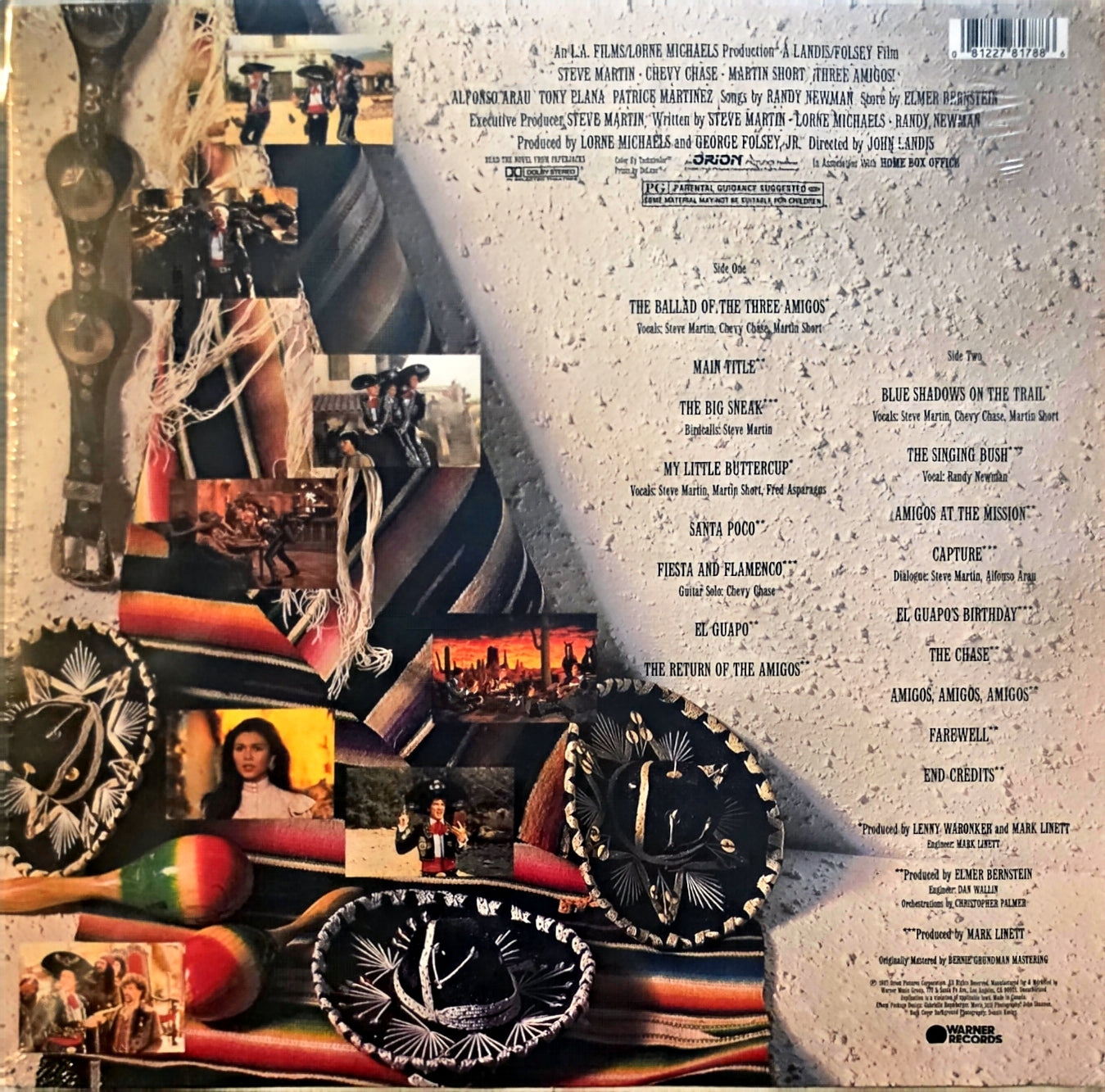 ¡Three Amigos! (Soundtrack)(new)(2024 Pressing)