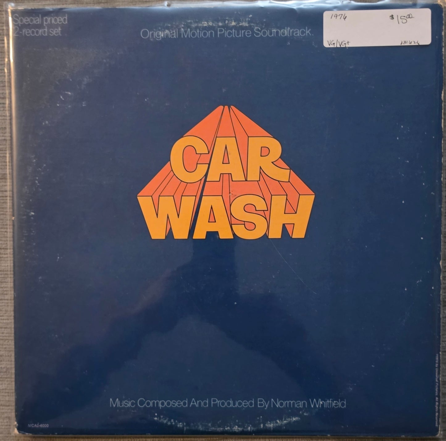 Car Wash (Original Motion Picture Soundtrack)(used)(1976 Pressing)