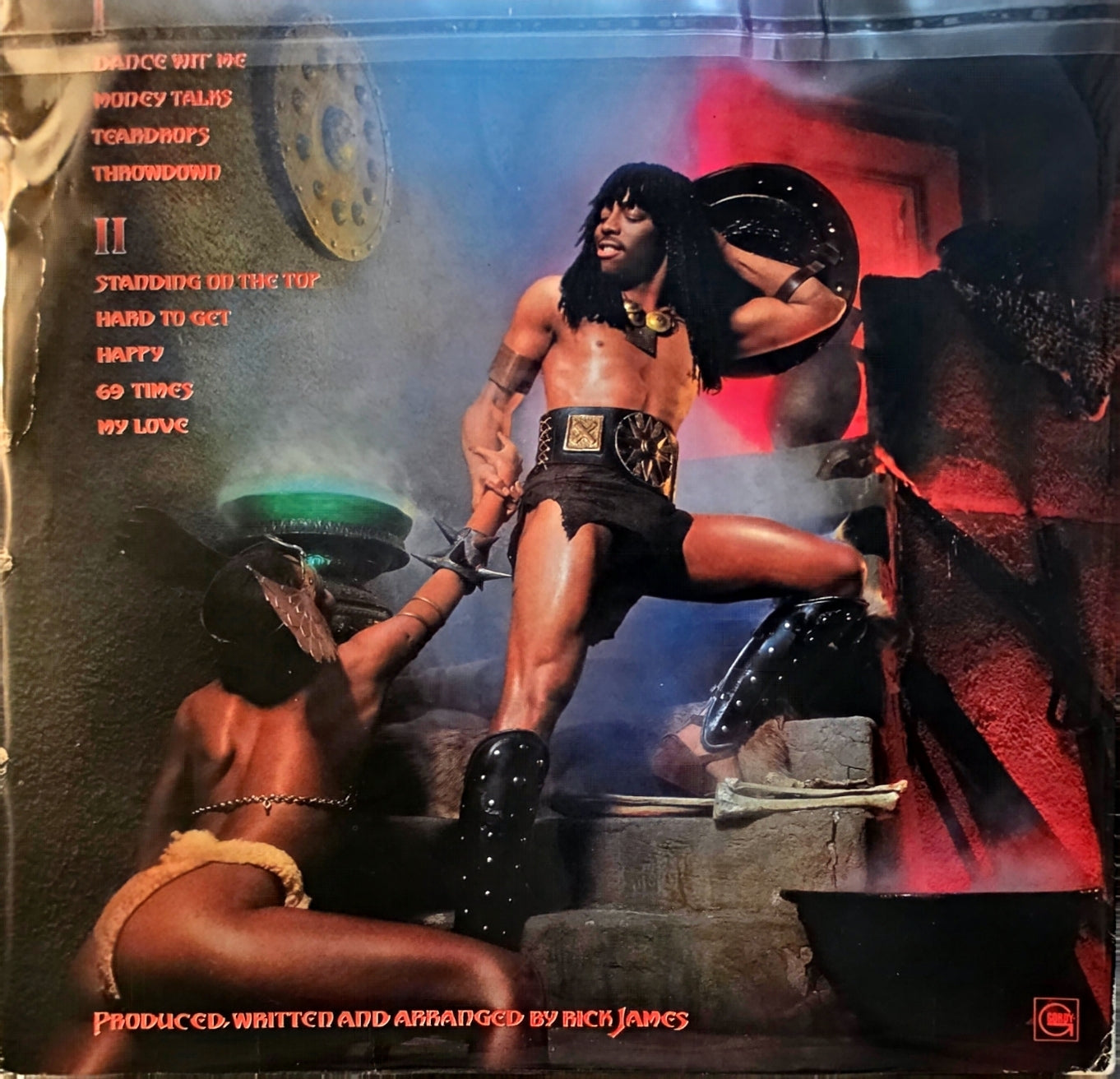 Rick James – Throwin' Down (used)(1982 Pressing)