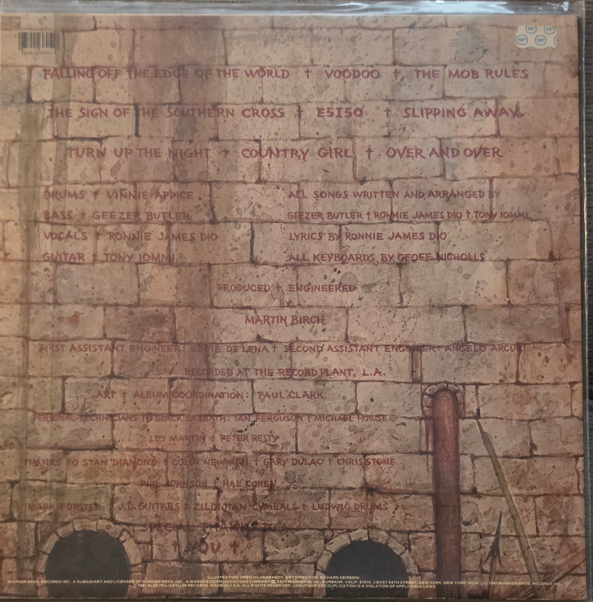 Black Sabbath – Mob Rules (used)(1981 Pressing)