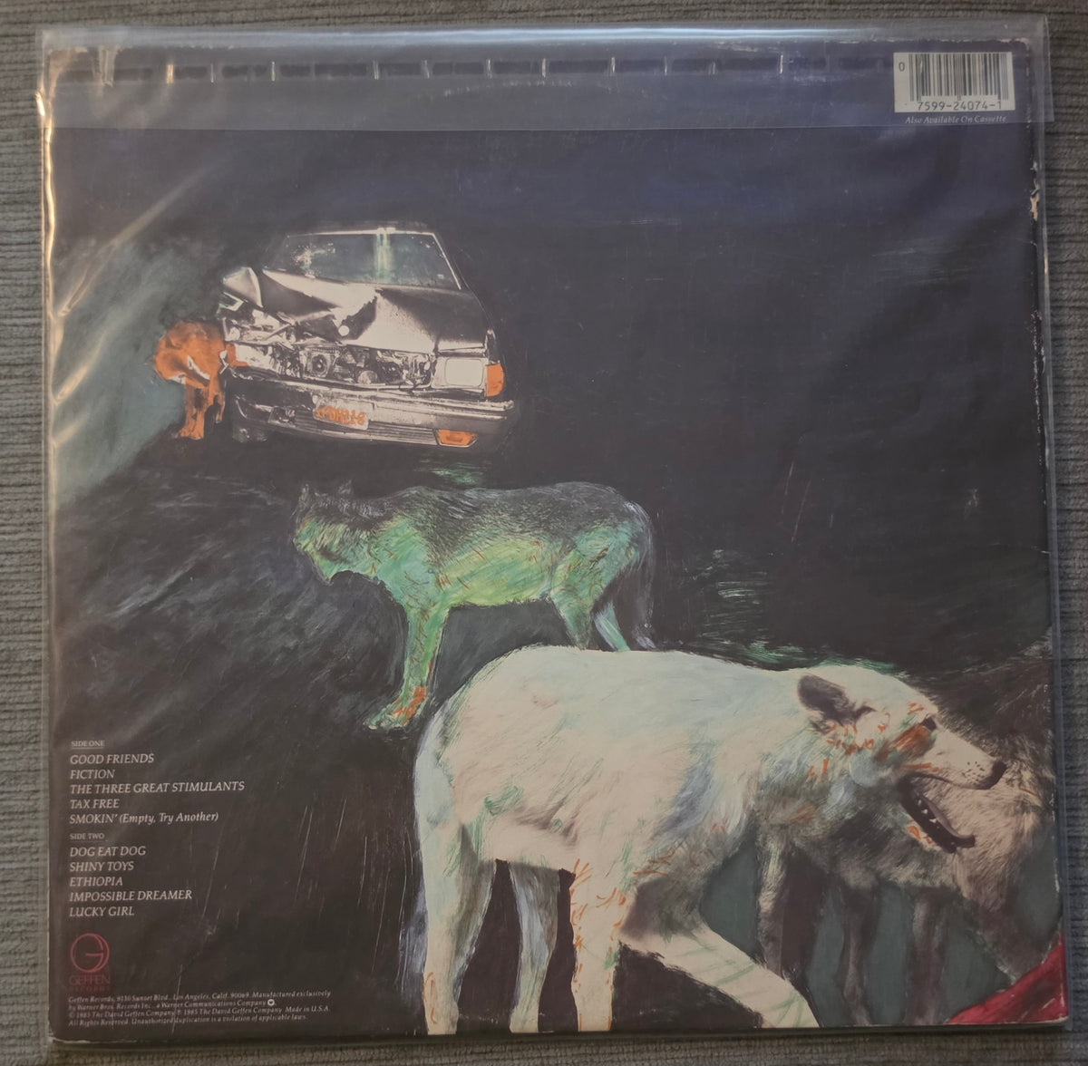 Joni Mitchell – Dog Eat Dog (used)(1985 Pressing)