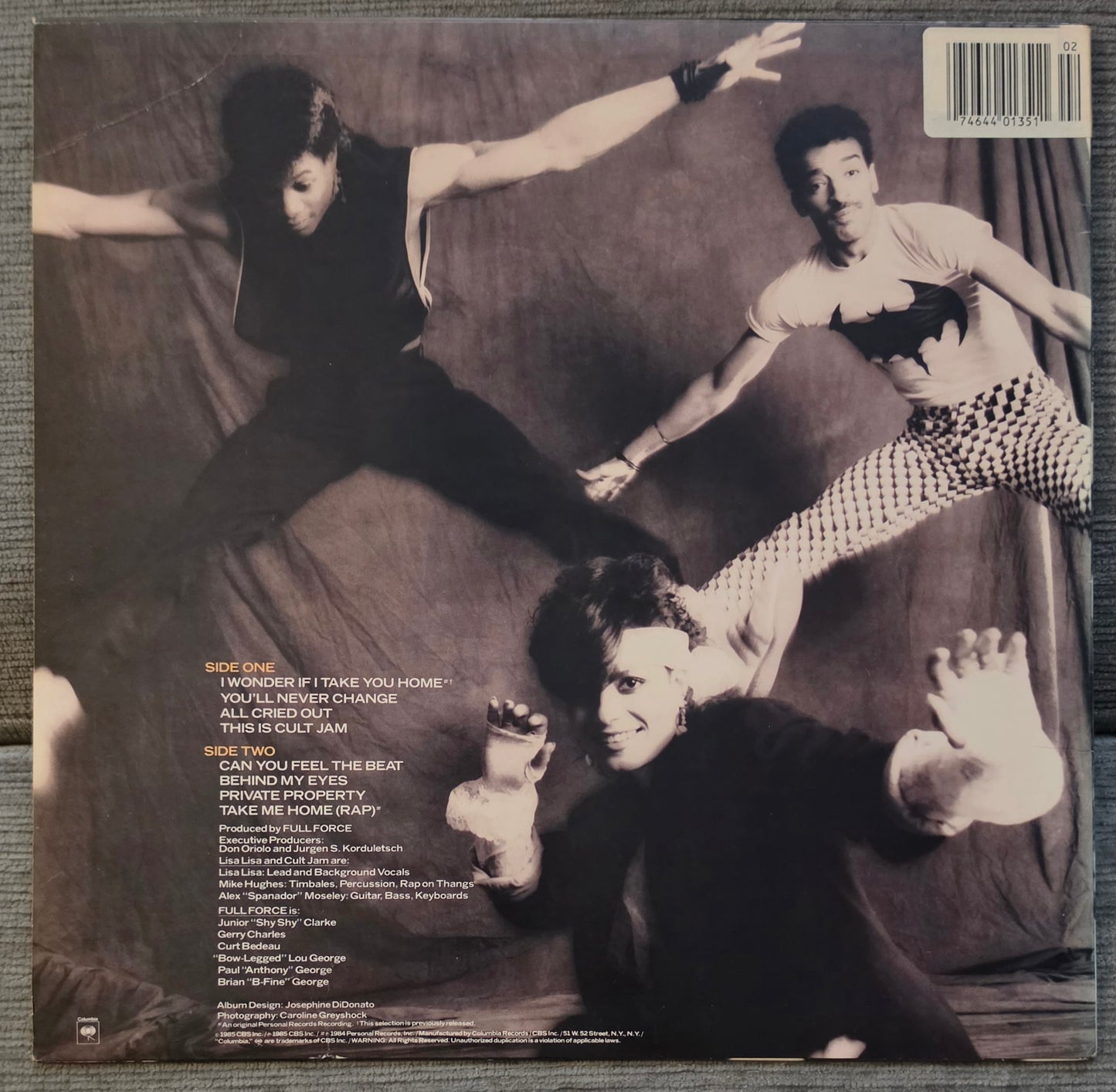 Lisa Lisa & Cult Jam With Full Force – Lisa Lisa & Cult Jam With Full Force (used)(1985 Pressing)
