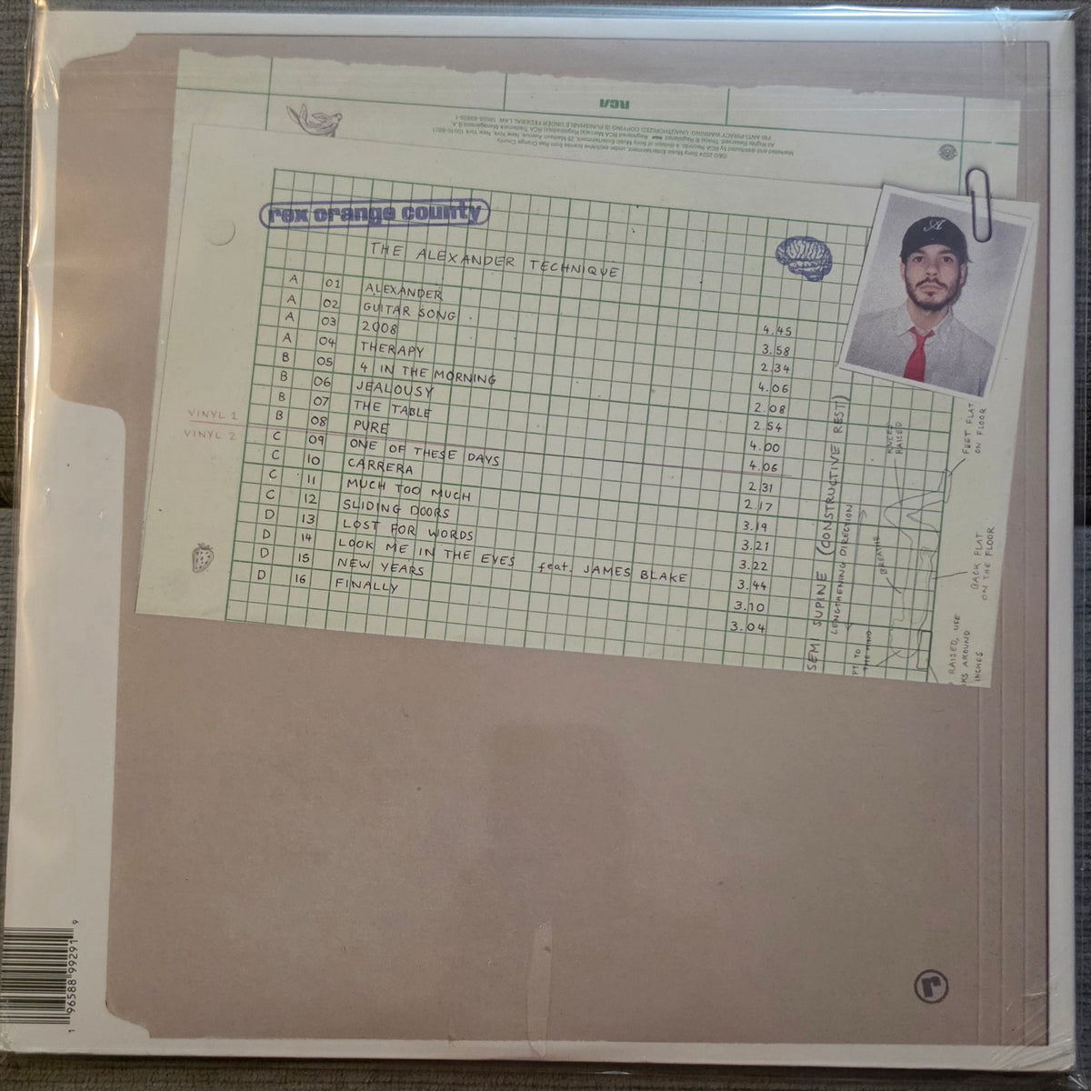 Rex Orange County – The Alexander Technique (new)(2024 Pressing)