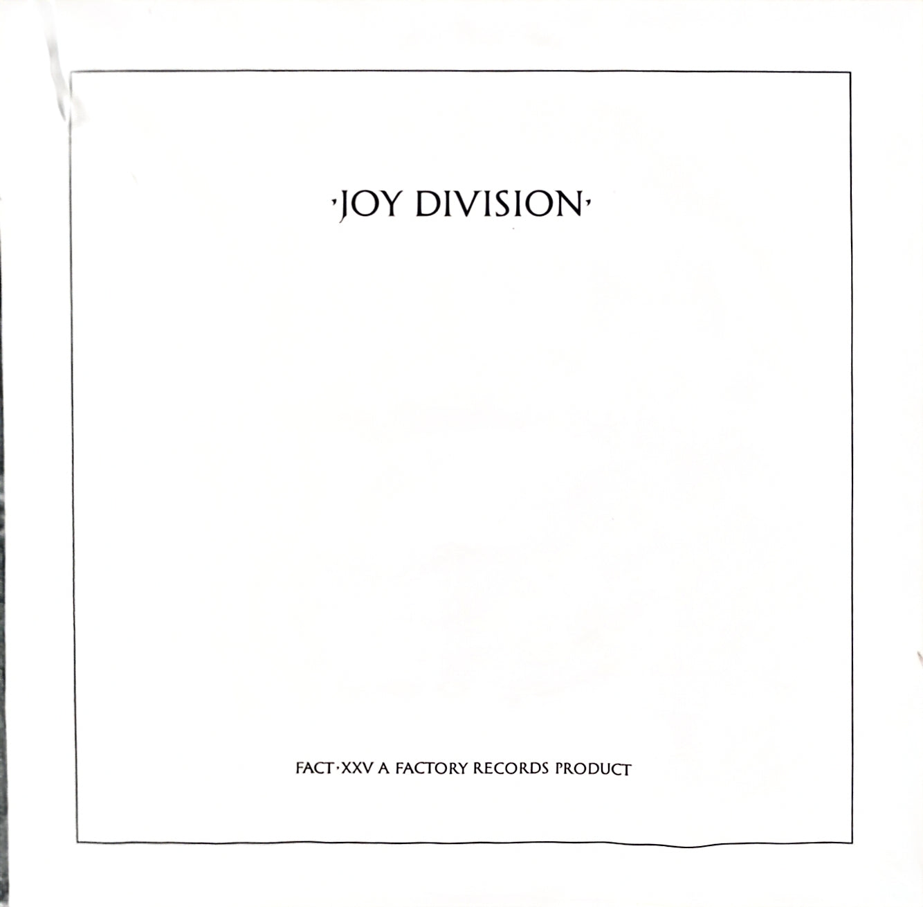 Joy Division – Closer (used)(2007 Pressing)