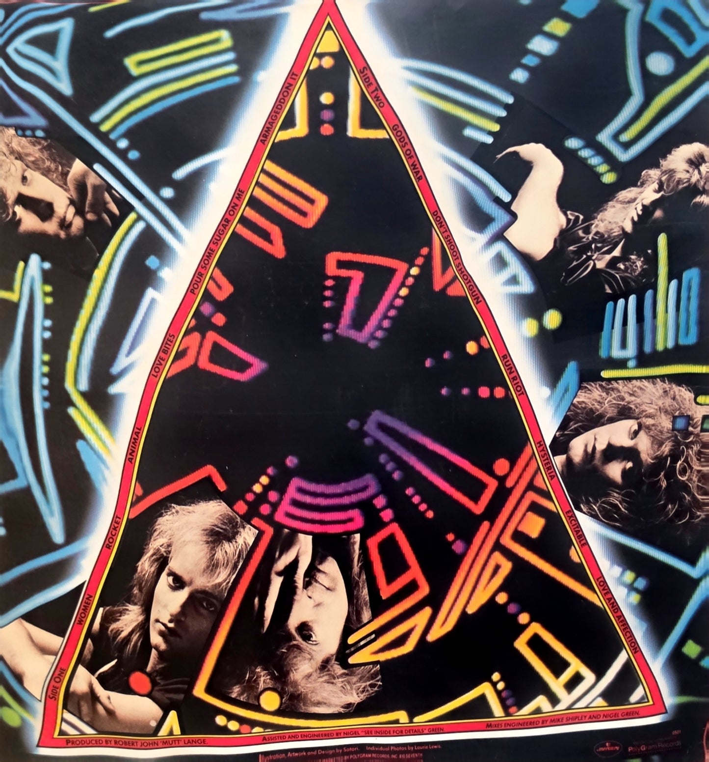 Def Leppard – Hysteria (used)(1987 Pressing)