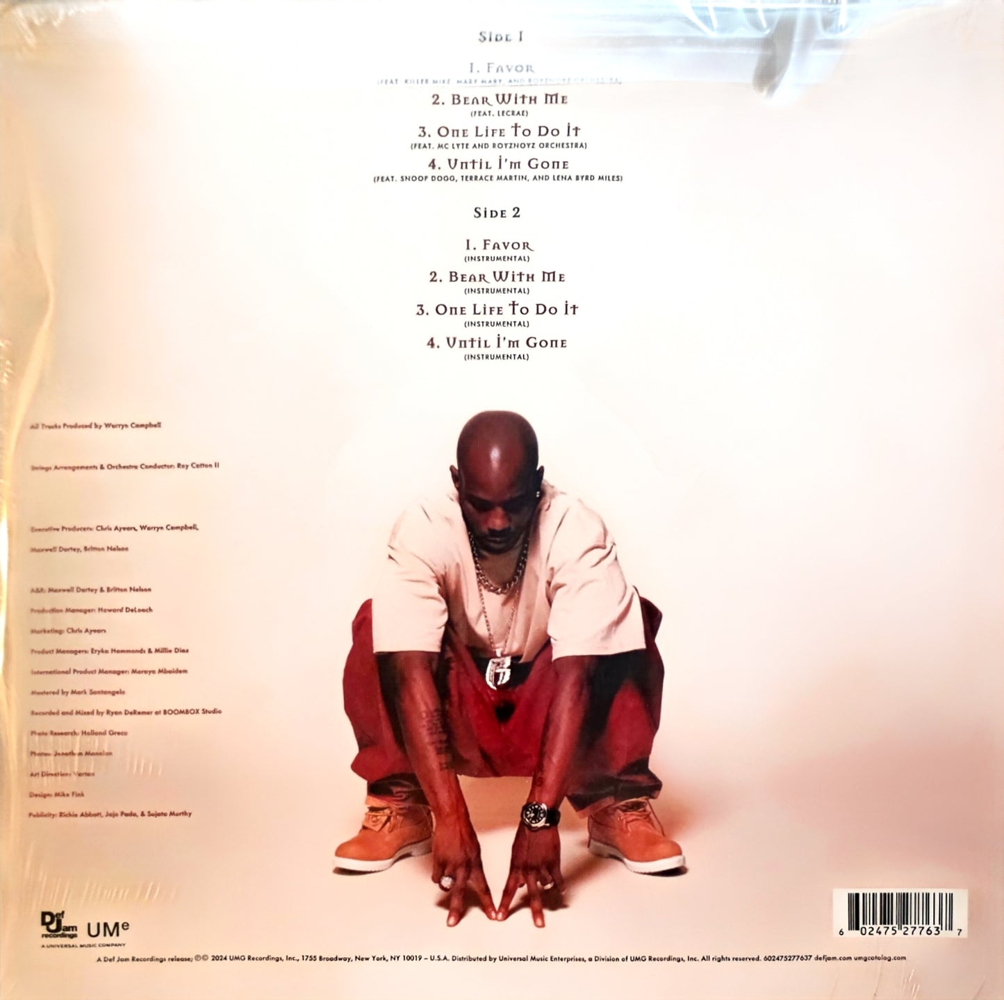 DMX – Let Us Pray: Chapter X (new)(2024 Pressing)