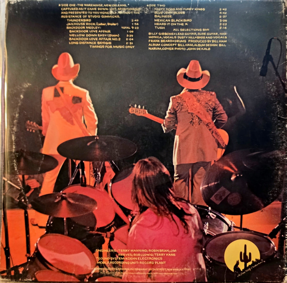 ZZ Top – Fandango! (used)(1975 Pressing)