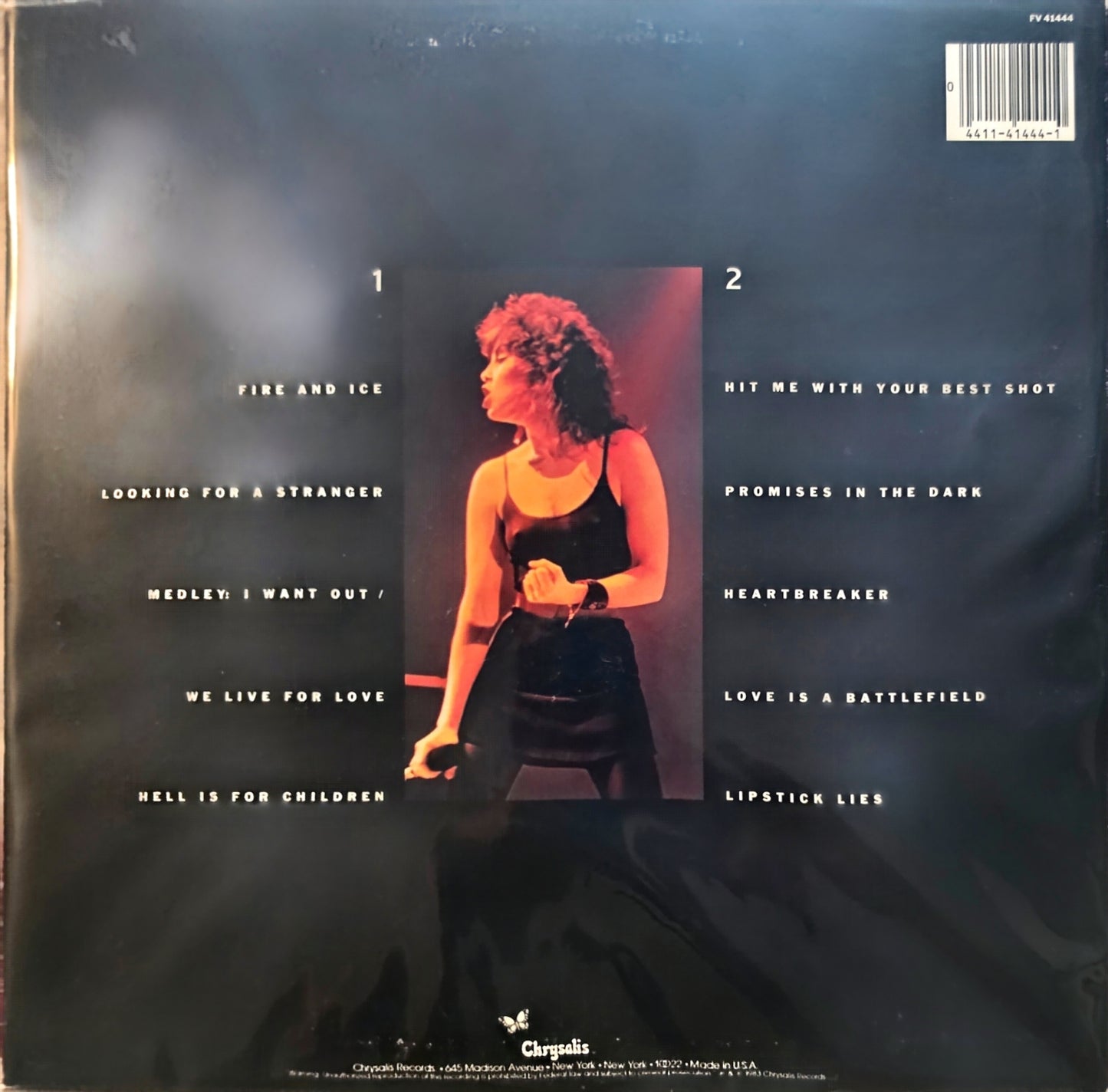 Pat Benatar – Live From Earth (used)(1983 Pressing)
