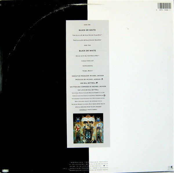 Michael Jackson – Black Or White (used)
