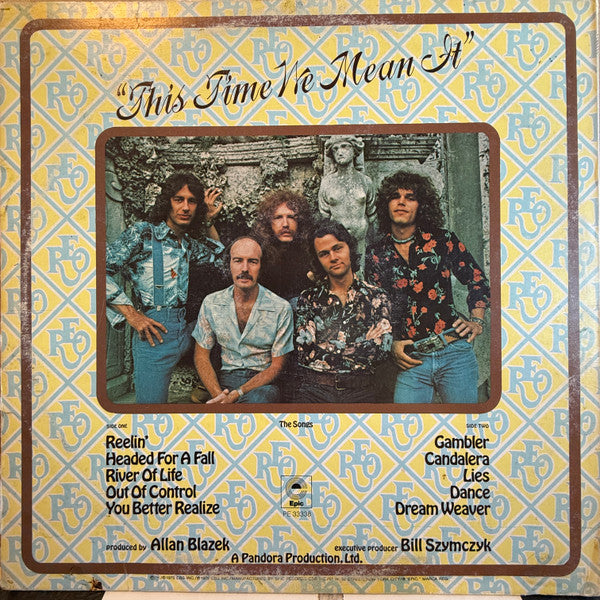REO Speedwagon – This Time We Mean It (used)(1975 Pressing)