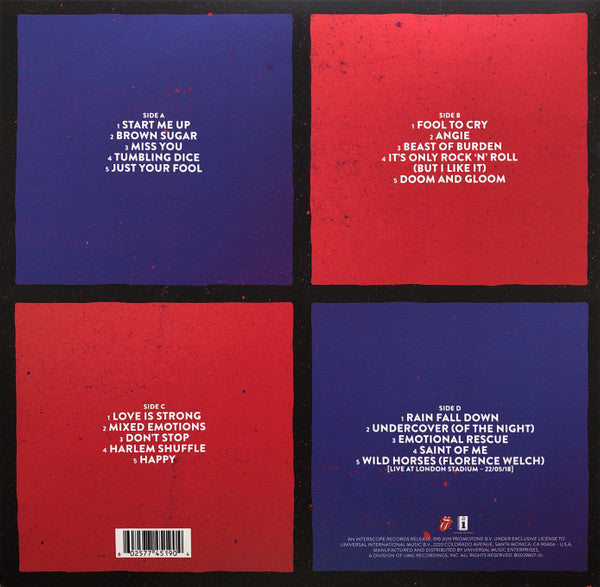 Rolling Stones – Honk (new)(2019 Pressing)