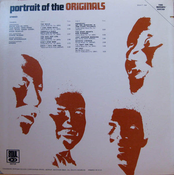 The Originals – Portrait Of The Originals (used)