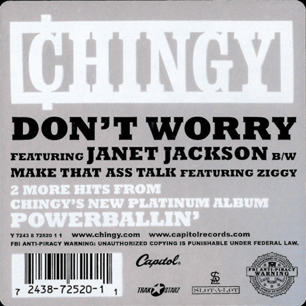 Chingy – Don't Worry (used)