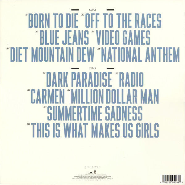 Lana Del Rey – Born To Die (used)