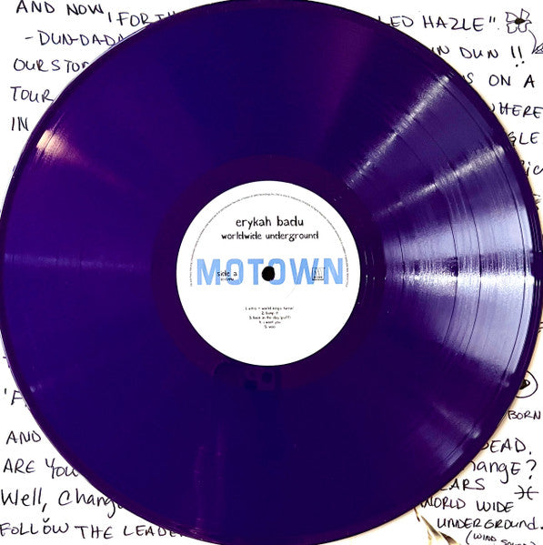 Erykah Badu – Worldwide Underground (new)(2022 Pressing)