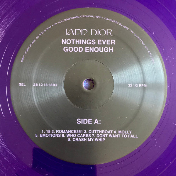 Iann Dior – Nothings Ever Good Enough / I’m Gone (new) 2023