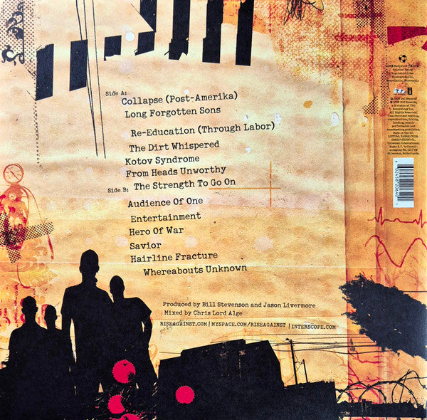 Rise Against – Appeal To Reason (new)