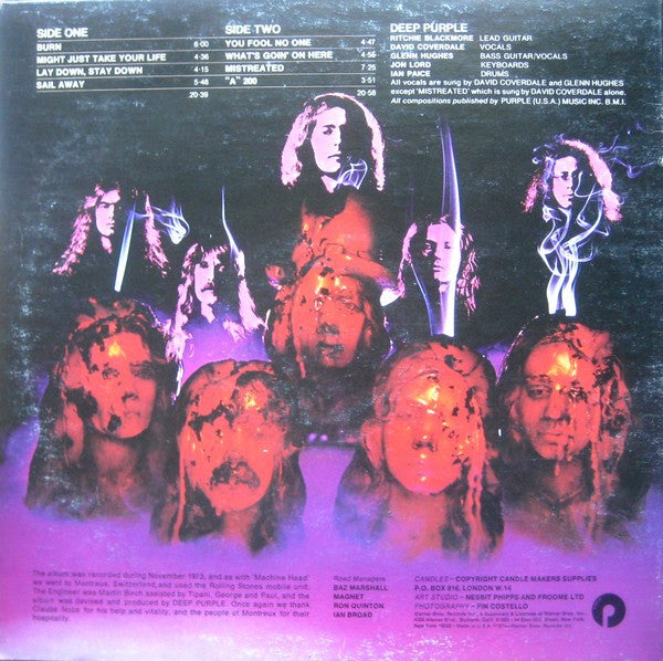Deep Purple – Burn (used)