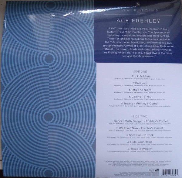 Ace Frehley – Now Playing (new)(Cobalt Blue Vinyl)