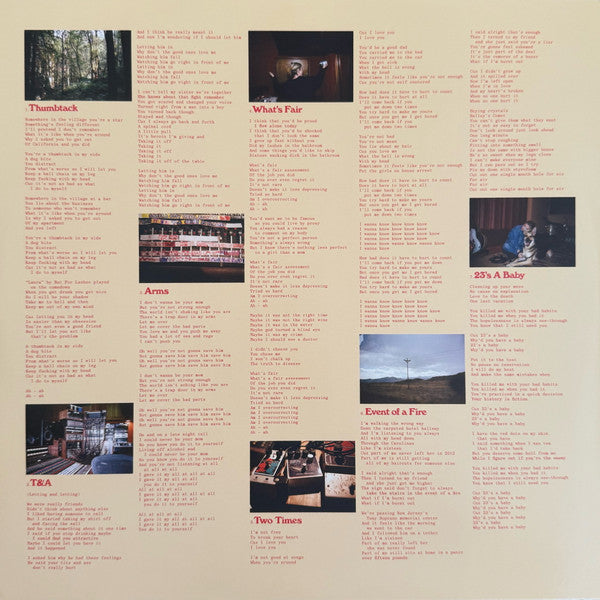 Blondshell – If You Asked For A Picture (new)Limited Edition, Numbered 409/500, Ochre Transparent with Blue, Red, and White Splatter