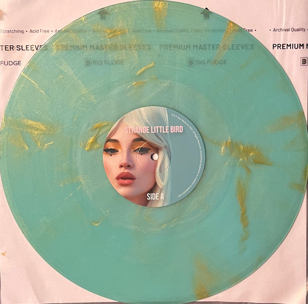 Chloe Black – Strange Little Bird (new) Limited Edition 431/500, Numbered, Stereo, Turquoise/Gold Marble