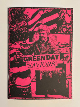 Green Day – Saviors (Édition De Luxe)(Clear with Hot Pink Splatter)