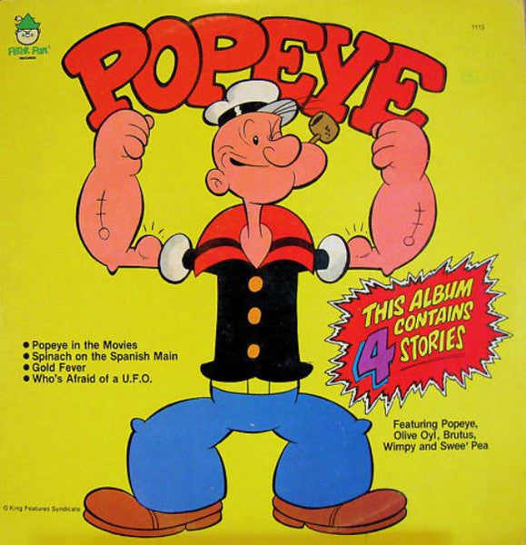Popeye 4 Favorite Stories (used)