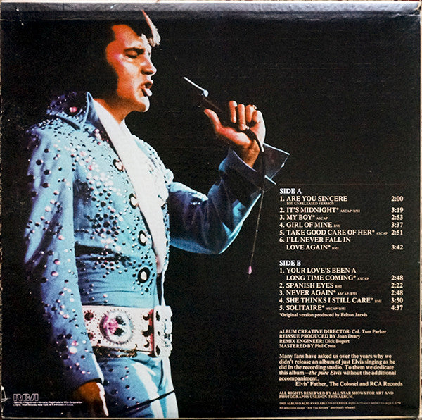 Elvis Presley – Our Memories Of Elvis (used)(1979 Pressing)