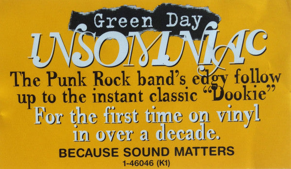 Green Day – Insomniac 2009 (new)