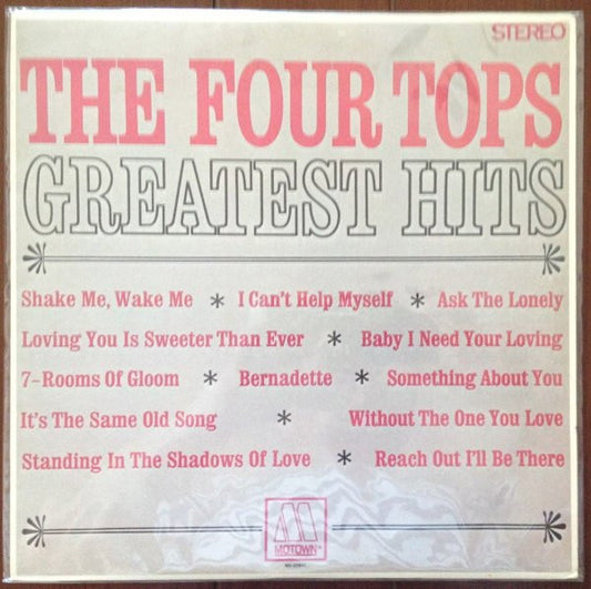 The Four Tops – Greatest Hits (used)(1982 Pressing)