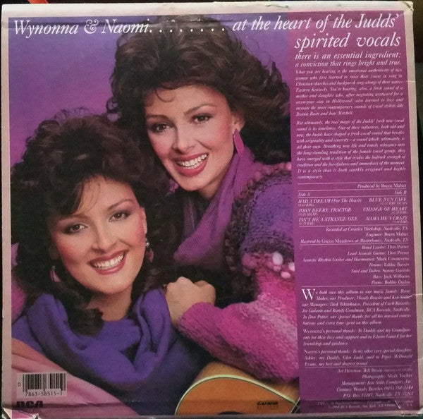 The Judds – Wynonna And Naomi (used)