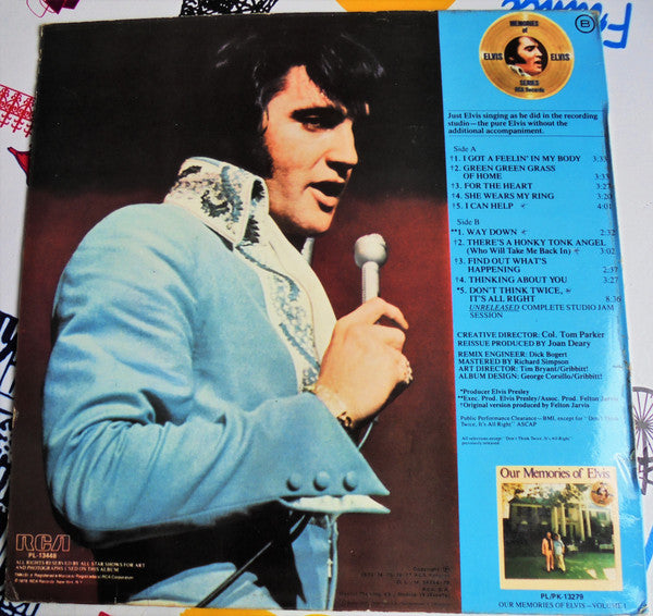 Elvis Presley – Our Memories Of Elvis (used)