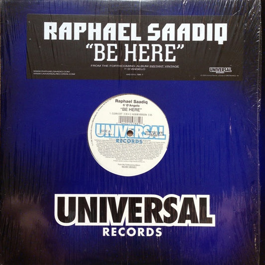 Raphael Saadiq F/ D'Angelo – Be Here (used)