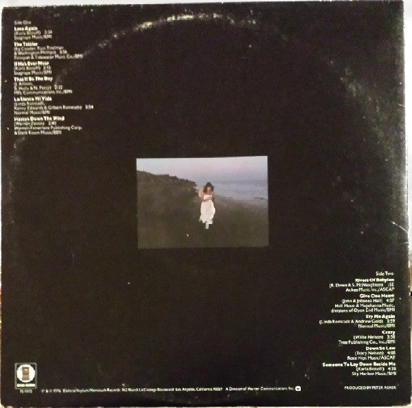 Linda Ronstadt – Hasten Down The Wind (used)