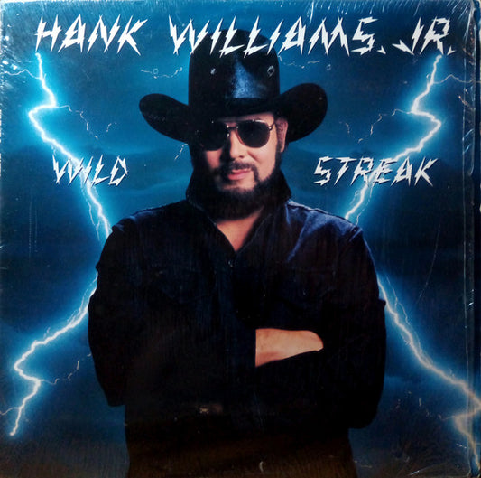 Hank Williams Jr. – Wild Streak (new)(1988 Pressing)