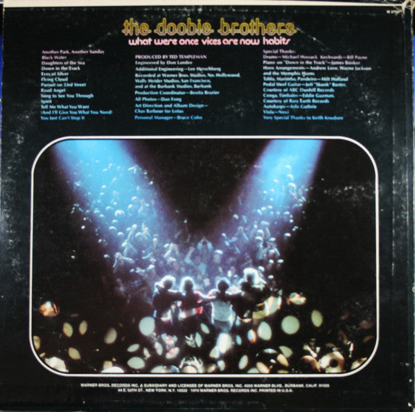 The Doobie Brothers – What Were Once Vices Are Now Habits (used)
