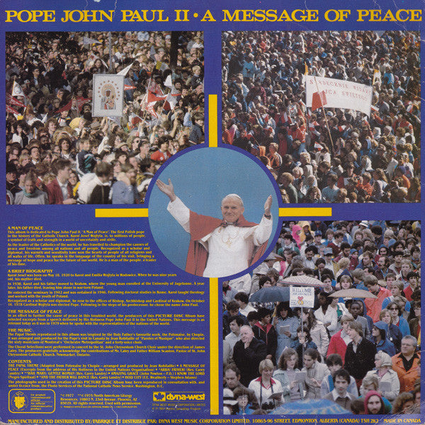Pope John Paul II – A Message Of Peace (new)